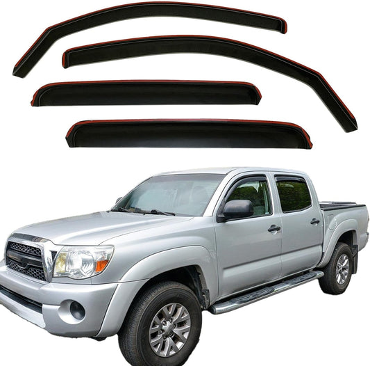 in-Channel Window Visors for 2005-2015 Toyota Tacoma
