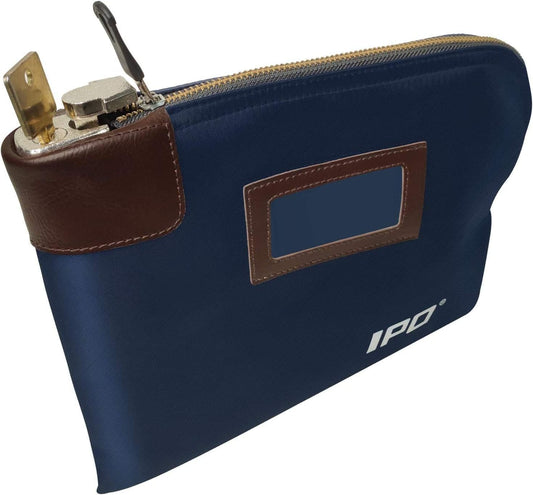 Waterproof Cash Bag with Lock and Keys for Secure Storage