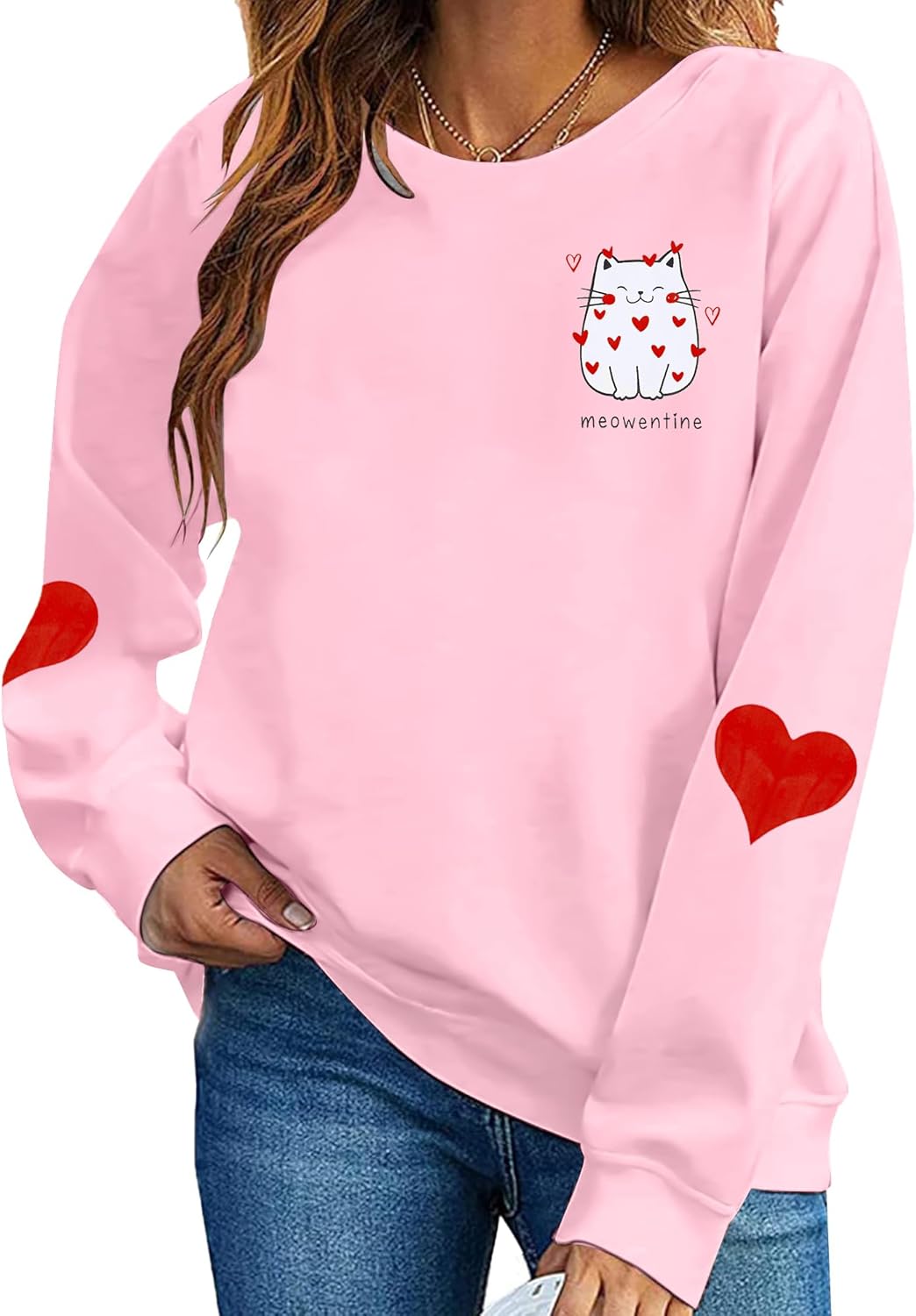 Love Cat Meowentine Sweatshirt 