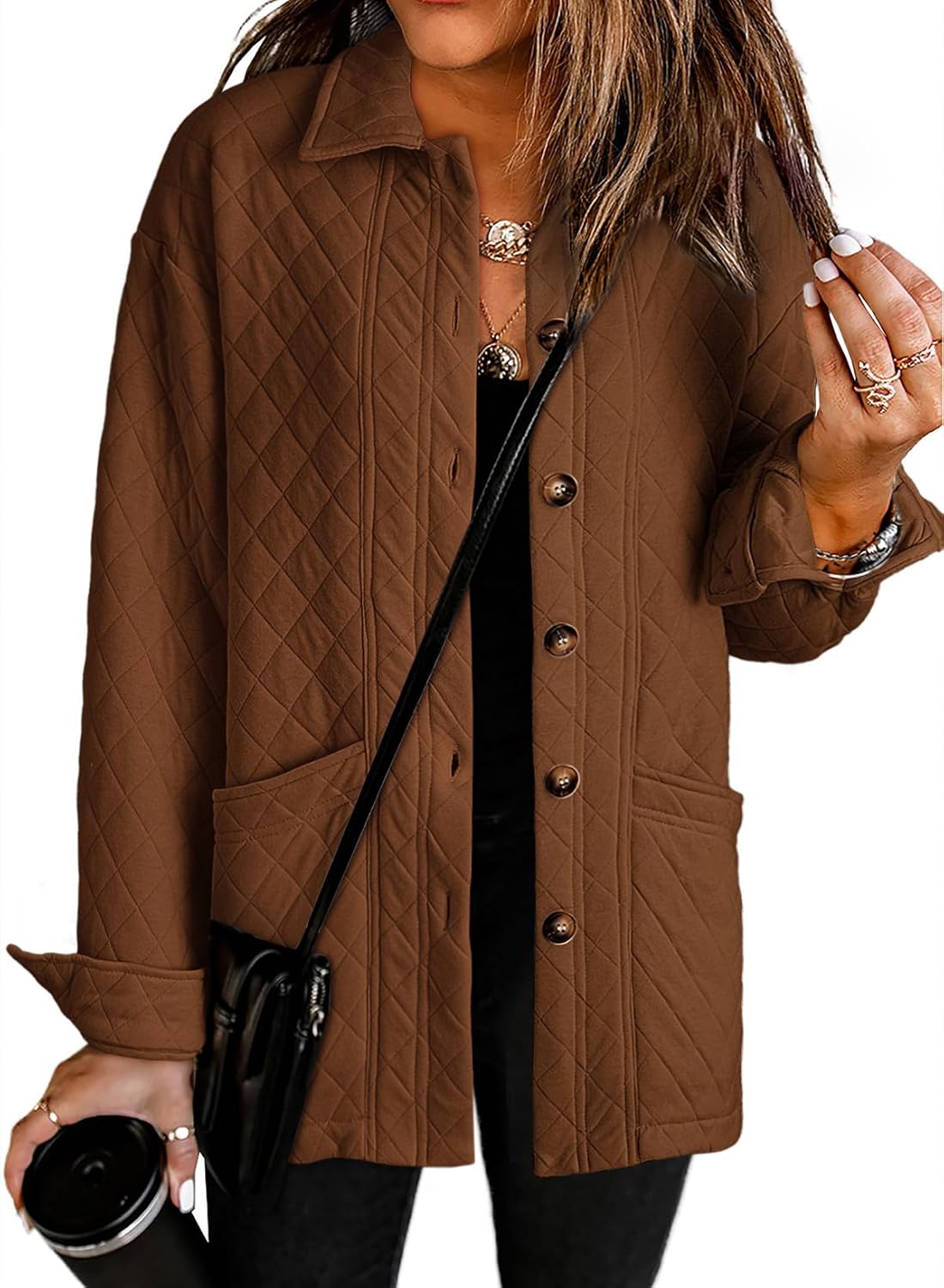 Dokotoo Casual Quilted Jackets for Women - Stylish Winter Coats