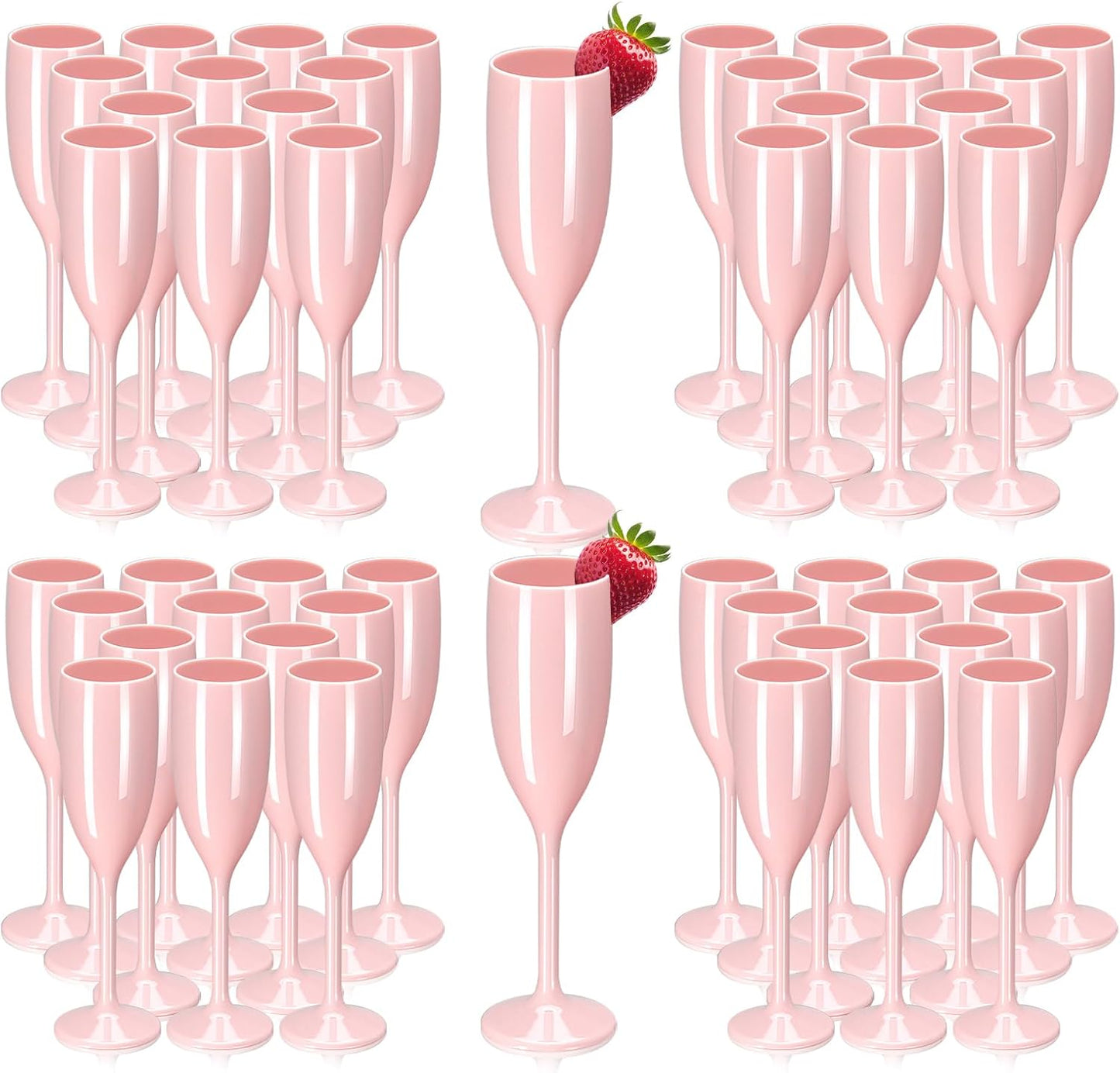 Elegant Unbreakable Champagne Flutes for Stylish Celebrations
