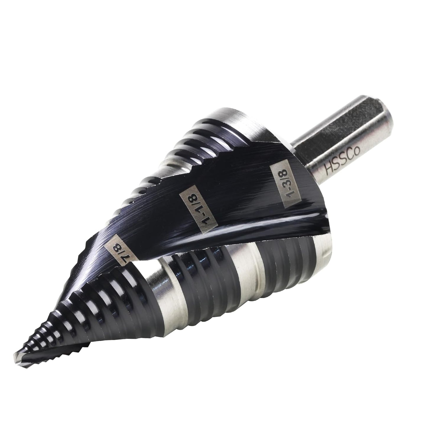 Heavy Duty M35 HSS Step Drill Bit for Stainless Steel and Metal