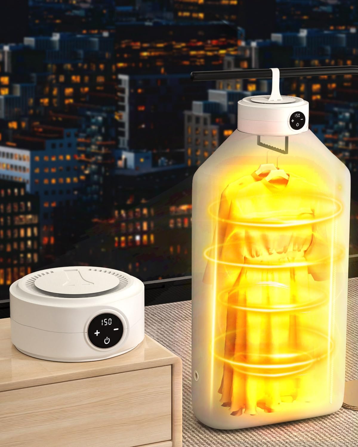 Compact Portable Clothes Dryer, Quick Drying for Any Space