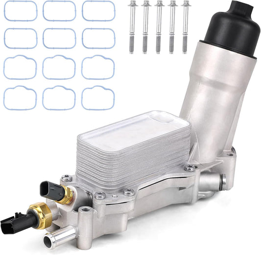 Upgraded Aluminum Engine Oil Filter Housing Kit for Dodge Jeep