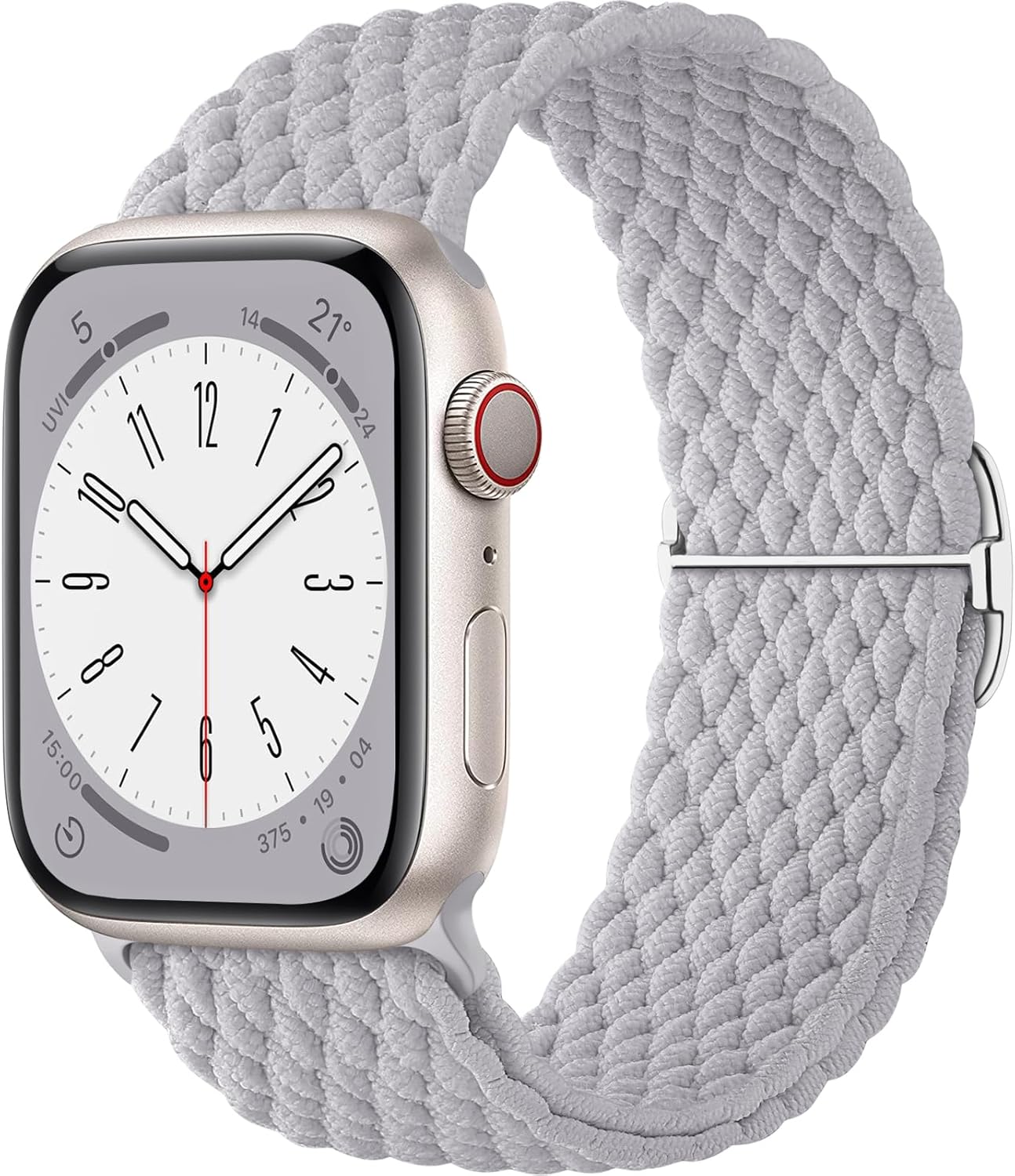 Adjustable Stretchy Braided Apple Watch Band for All