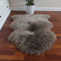 Sheepskin Rug 2 ft x 3 ft Mushroom - Premium Genuine Wool
