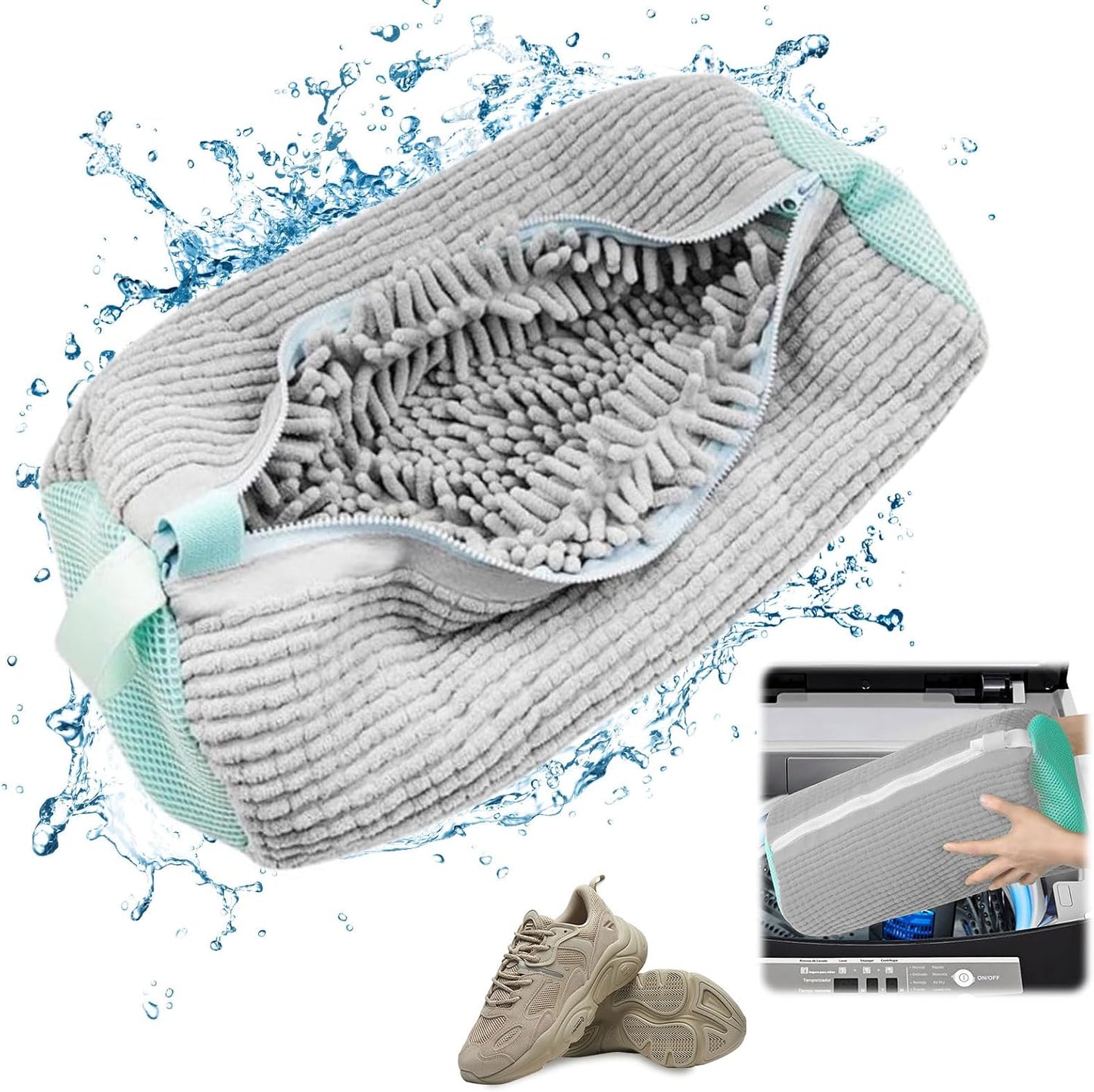 Sneaker Laundry Bag - Wash Shoes with Ease!