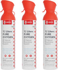 American Red Cross Boost Oxygen Extra Large 12L Canister (3 Pack)