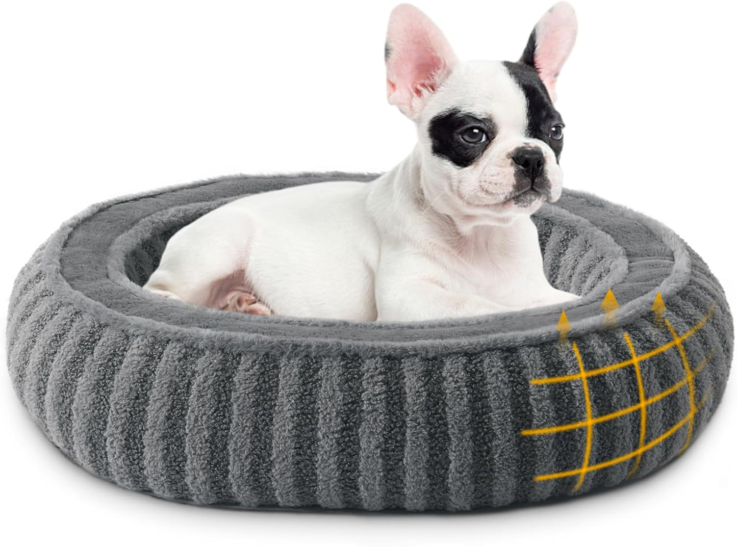 Dog Bed for Medium Size Dogs and Large Cats, Washable and Cozy