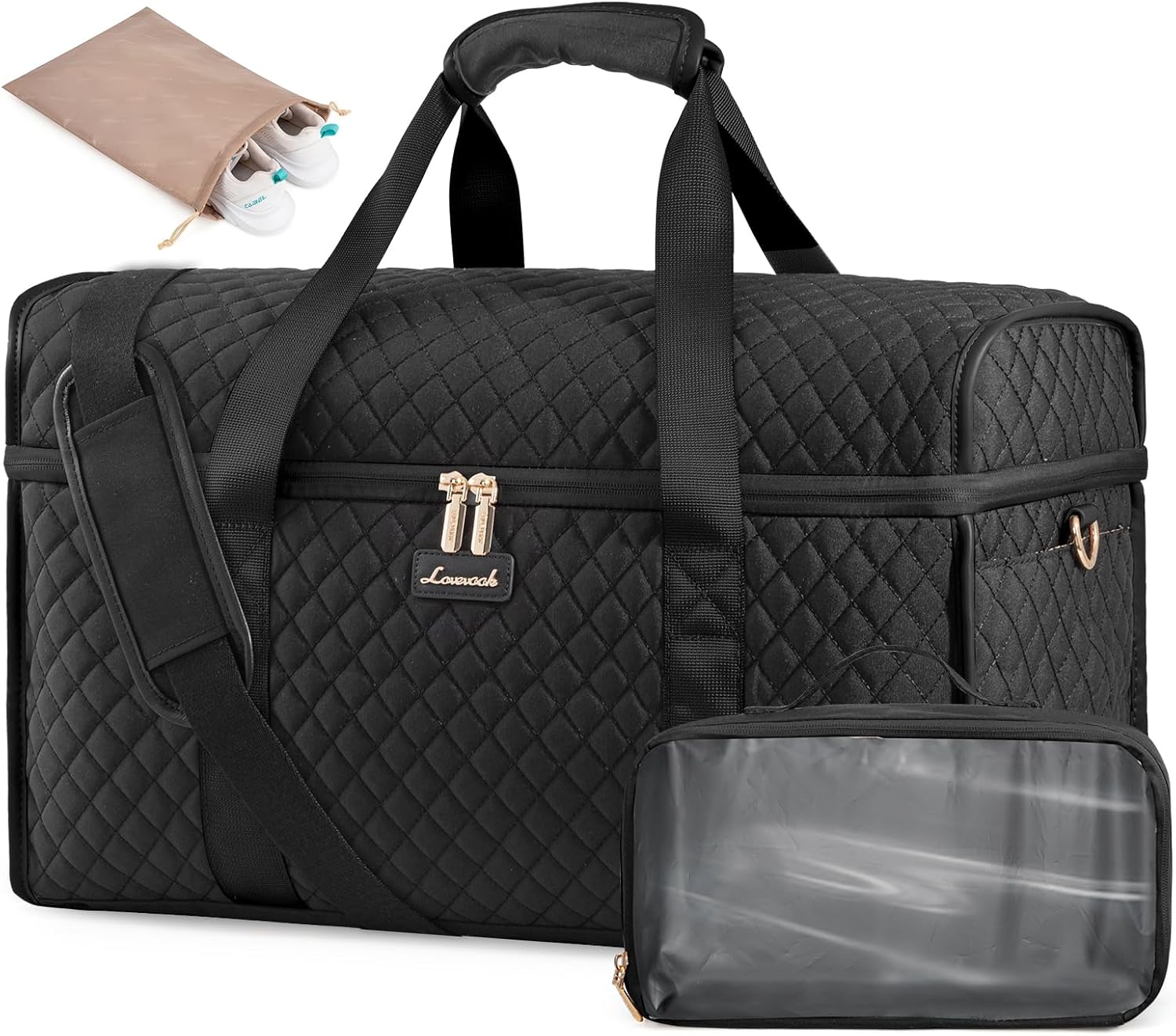 LOVEVOOK Travel Duffle Bag for Women - Stylish and Functional
