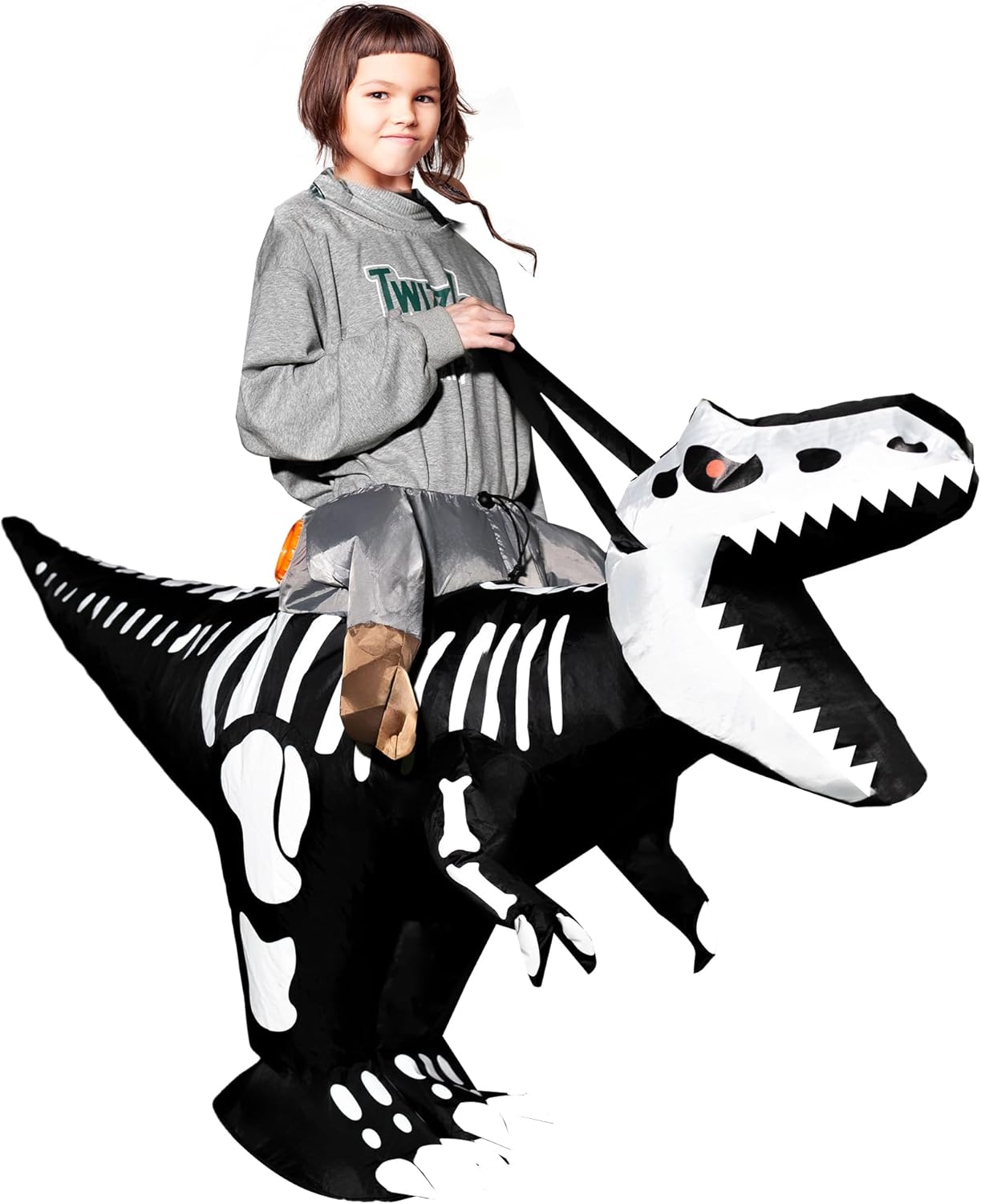 Dazzle Bright Halloween Inflatable Dinosaur Costume for Fun