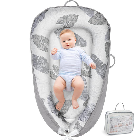 Breathable Baby Lounger - Cozy & Portable for Newborns