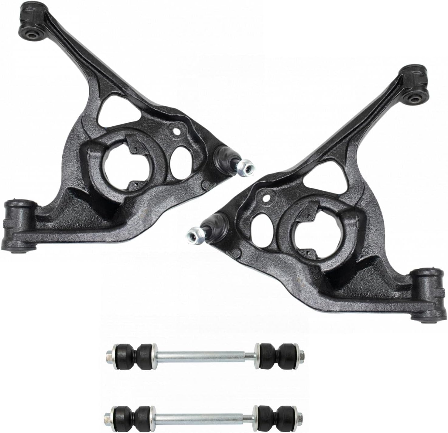 TRQ Front Suspension Kit Control Arm with Ball Joint for Chevy