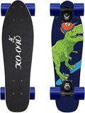 22 in Mini Cruiser Skateboard for Kids and Beginners - Smooth Ride