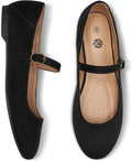 Rekayla Mary Jane Flats Women Round Toe Ballet Flats - Comfortable