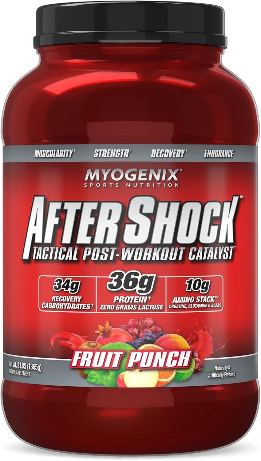 Myogenix Aftershock Post Workout Protein for Muscle Growth