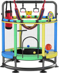 Trampoline for Kids Round Bottom Toddler Trampoline - Stable 440lbs