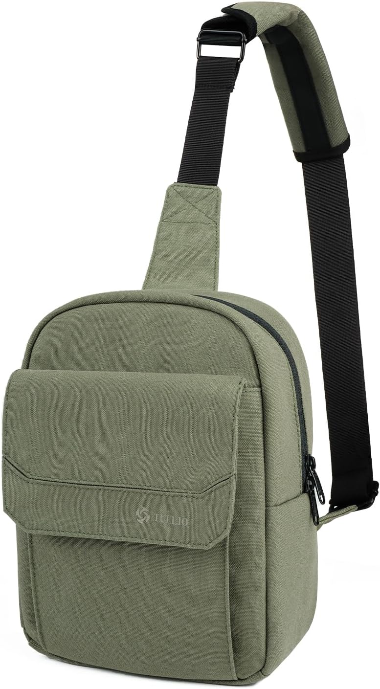 TULLIO Camera Bag Crossboy Sling for DSLR SLR Waterproof Travel