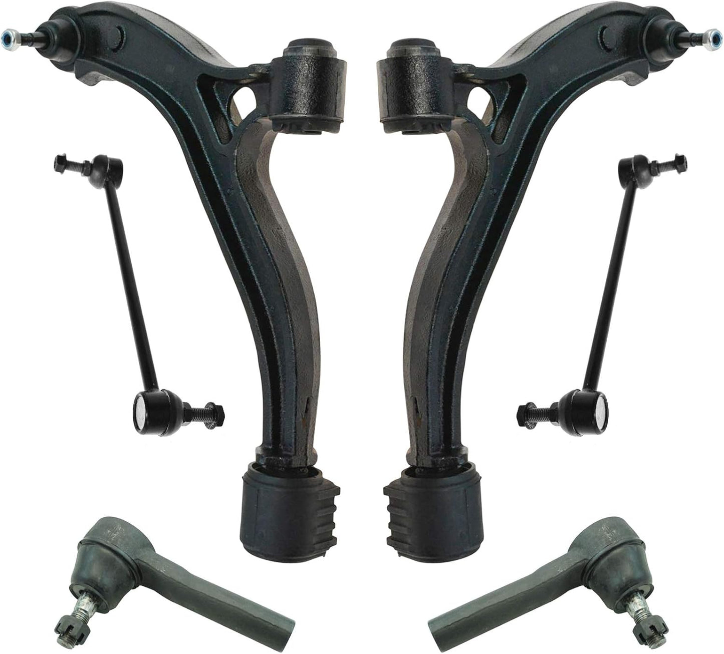 TRQ Front Steering & Suspension Kit for Chrysler & Dodge Vehicles