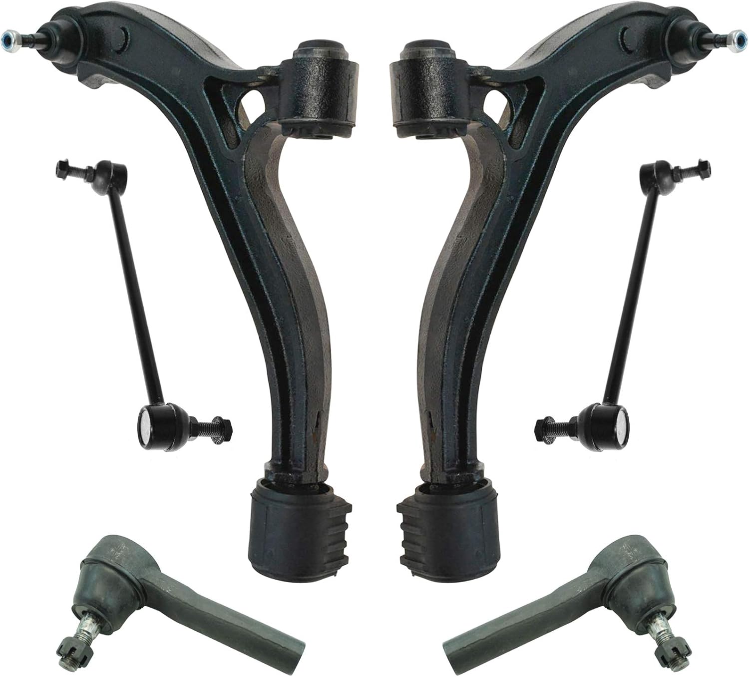TRQ Front Steering & Suspension Kit for Chrysler & Dodge Vehicles