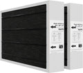 X6675 Merv 16 Air Filter 20x25x5 2 Pack - Long Life Home Furnace