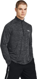 Under Armour Mens Tech Textured Half Zip Long Sleeve - Quick Dry more