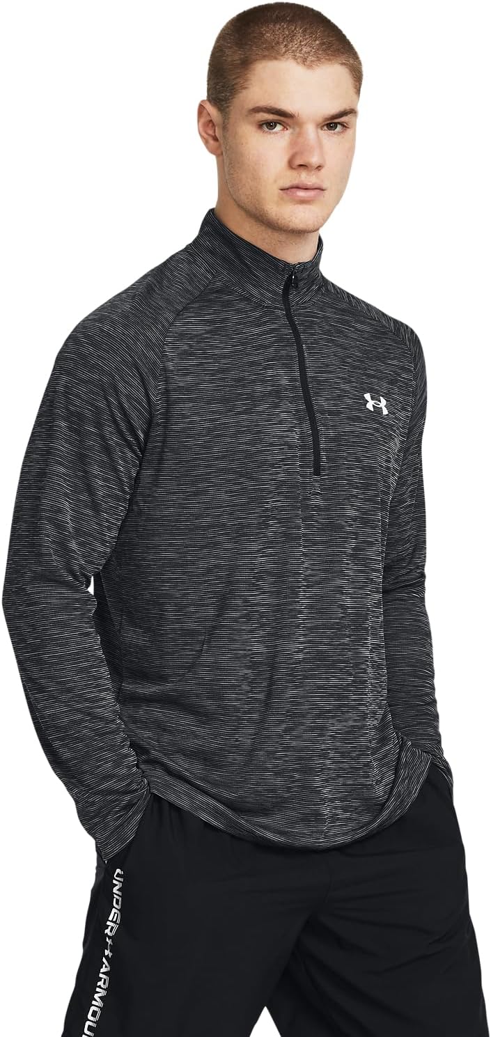 Under Armour Mens Tech Textured Half Zip Long Sleeve Shirt Review