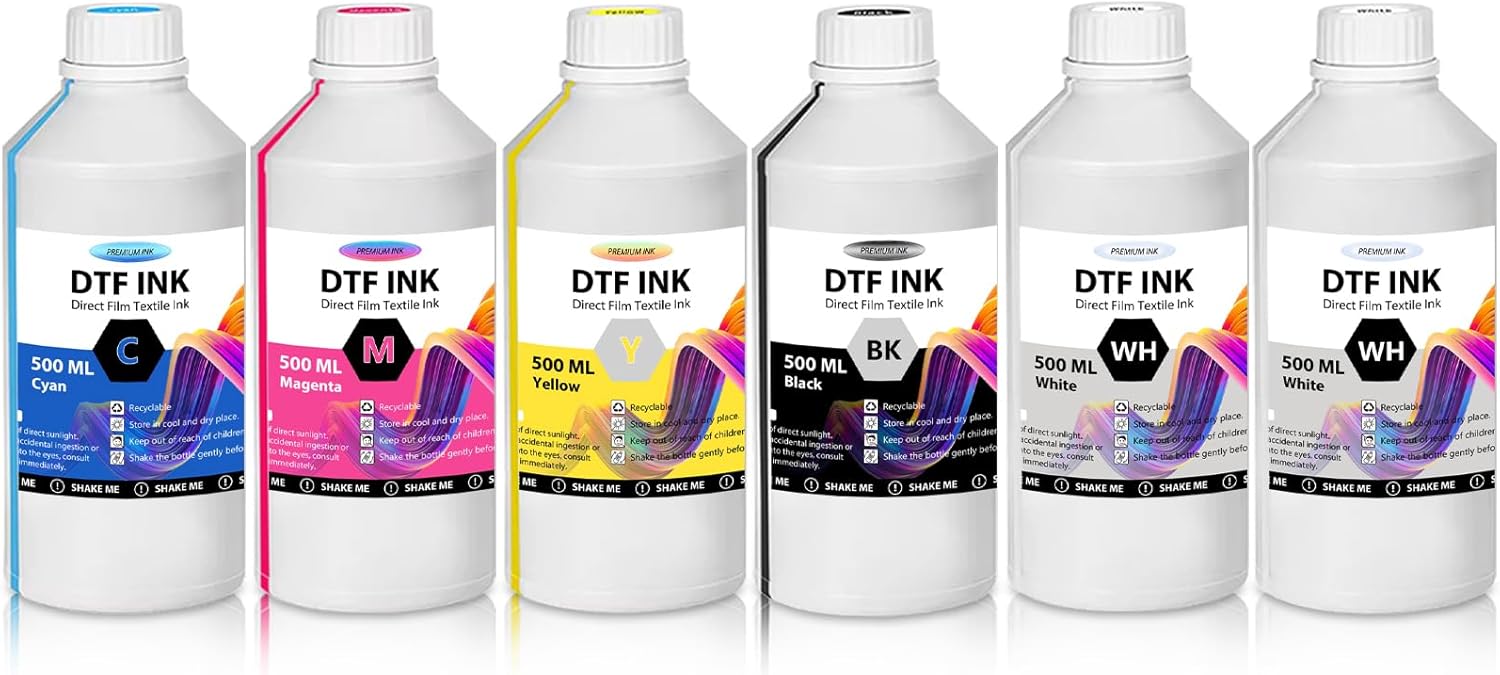 DTF Ink - 3000ML Premium Pigment Ink for High-Quality Printing