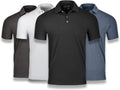 Fresh Clean Threads Mens Polo Shirts - Pre Shrunk Soft Fitted Classic