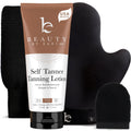 Self Tanner with Tanning Mitt - Natural-Looking Gradual Tan