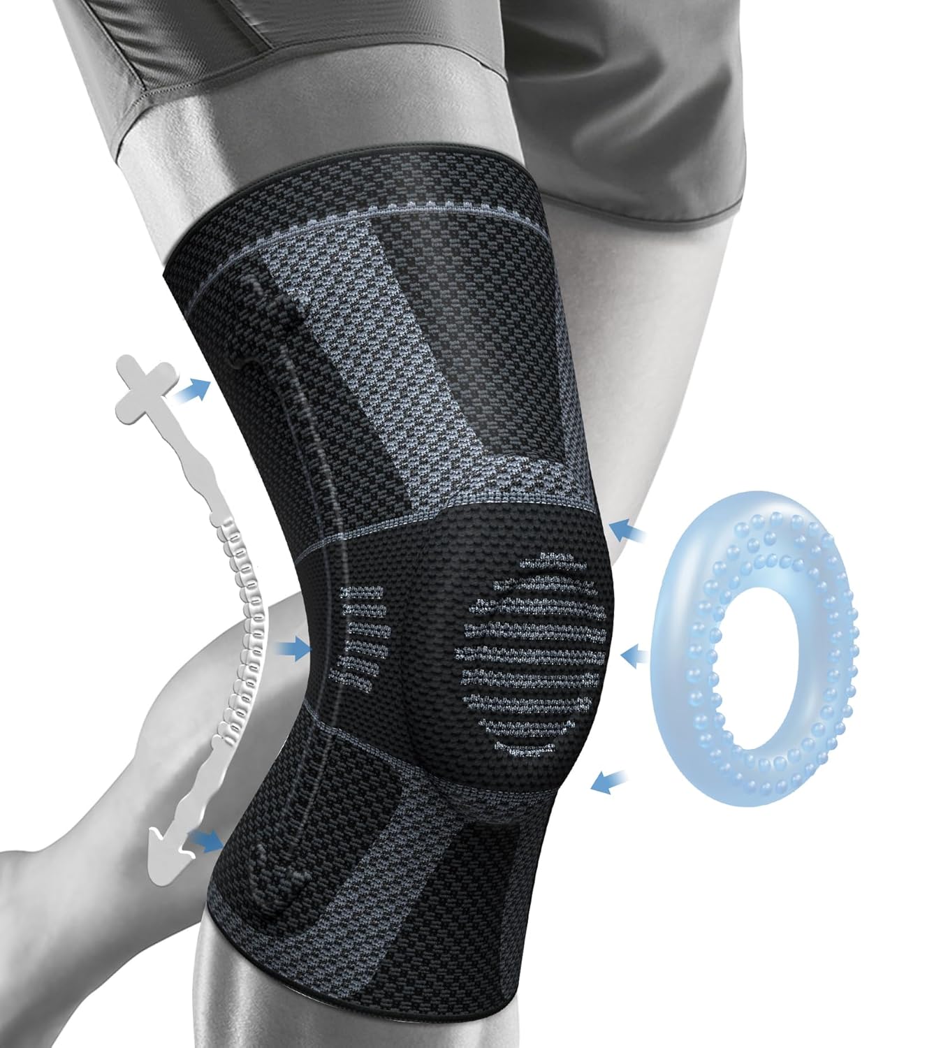 NEENCA Professional Knee Brace for Pain Relief and Support