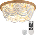 Ceiling Fans with Lights and Remote - Beaded 19 in Fandelier for Small