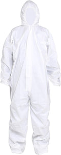 Disposable Protective Coverall Pack of 5 - Breathable, Durable