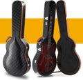 Electric Guitar Hard Case 42in for 335-Style - Sturdy Wooden Shell