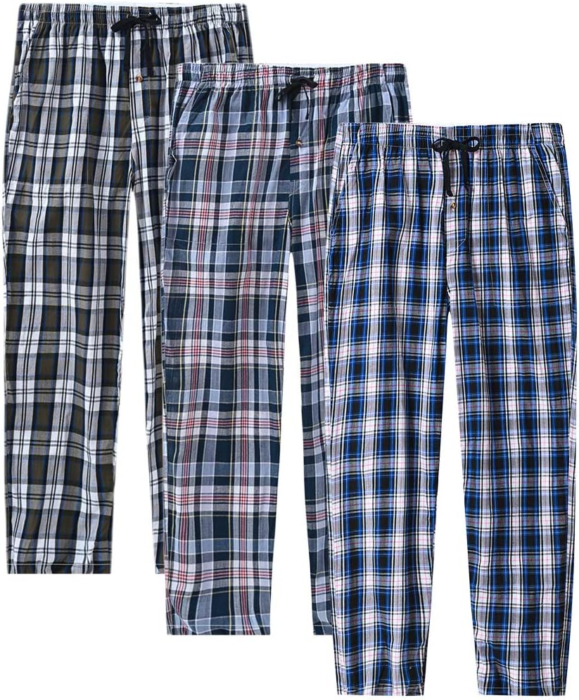 MoFiz Men's Pajama Pants Ultra Lightweight Sleepwear Bottoms