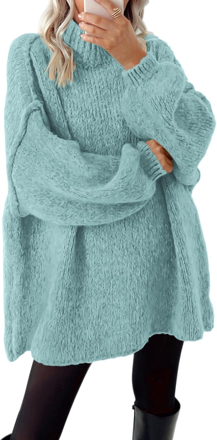 BTFBM Women's Long Pullover Sweaters for Fall Winter Style