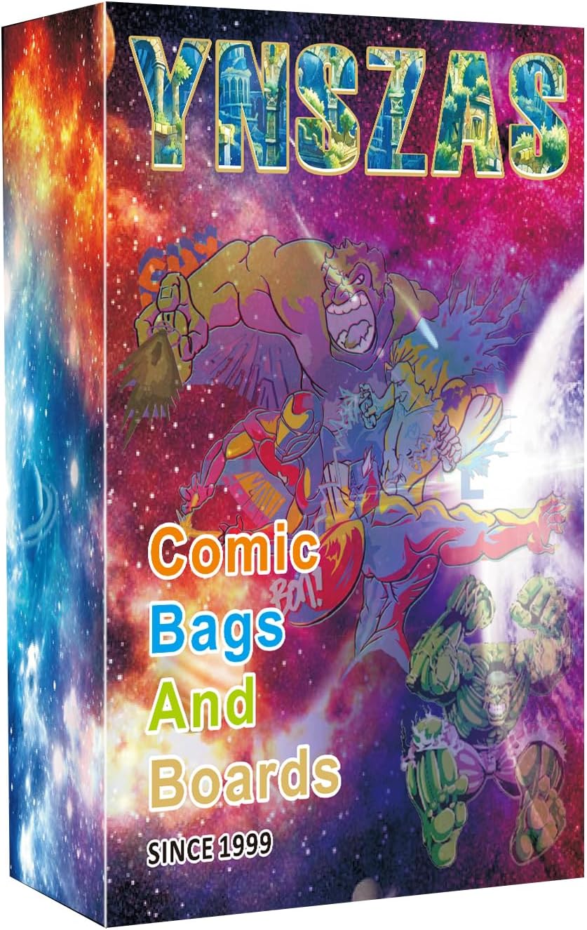 200 YNSZAS Resealable Comic Book Bags and Boards for Collectors