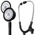 Dual-Head Stethoscope Black - Clinical Grade, Lightweight