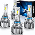 forenner 9005/9006 LED Bulb Combo - Brighter 6500K Headlights