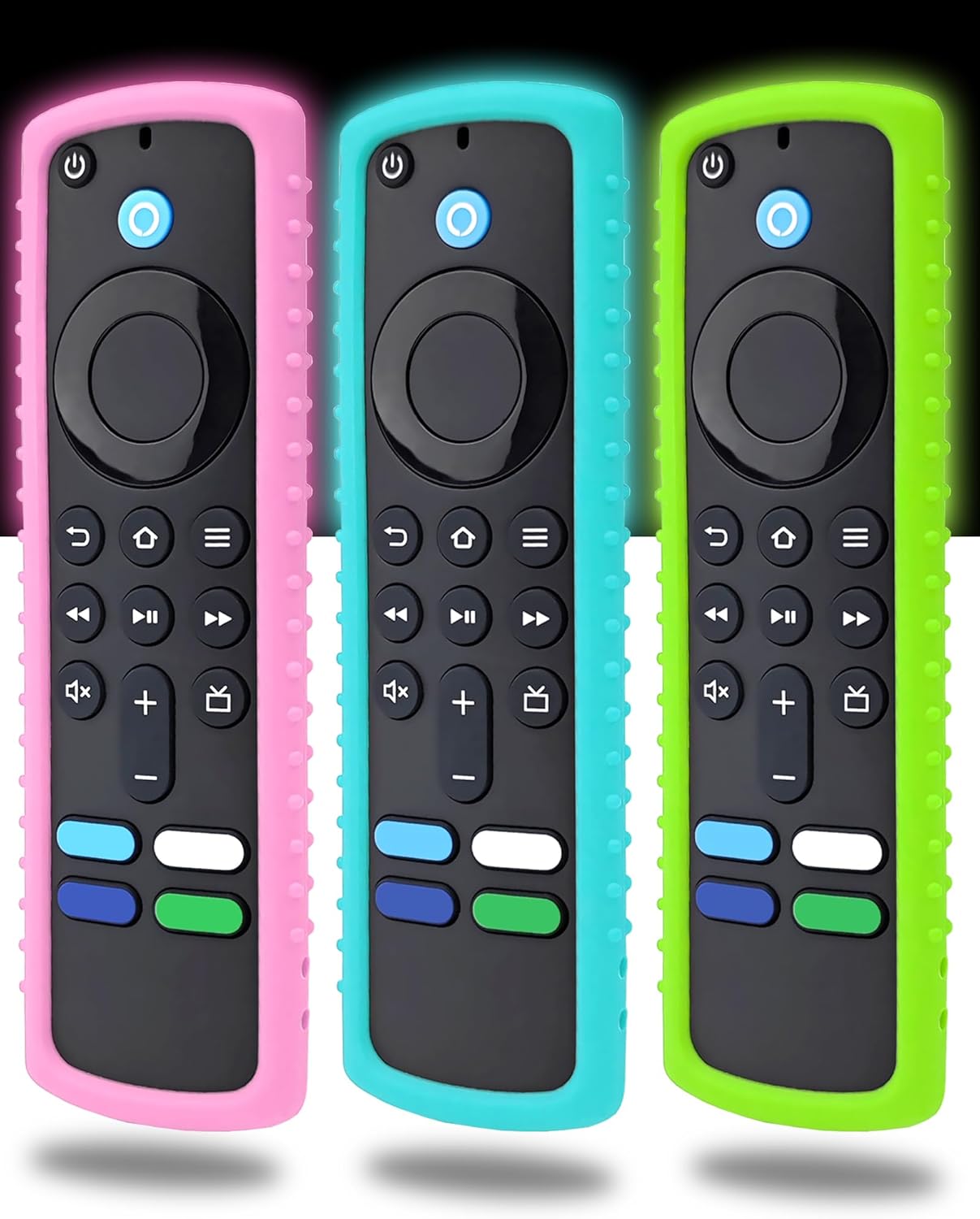 DropProof Silicone Remote Cover Set for Fire TV Stick