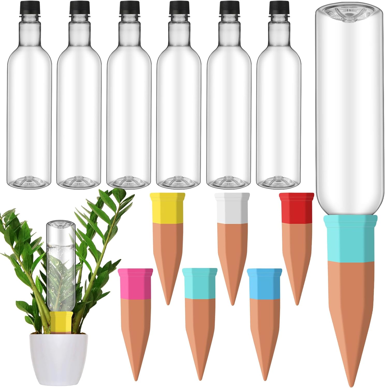 6 Sets Plant Watering Devices for Automatic Plant Care