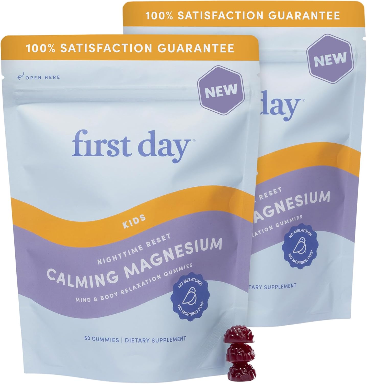Magnesium Gummies for Kids - Calm Kids Sleep Support Supplement