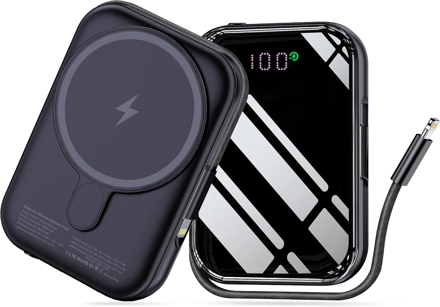 Ceftydy: Fast Charging 10000mAh Magnetic Power Bank