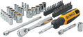 DEWALT Mechanics Tool Set 1/4 in Drive, 50 Piece - Compact, Durable