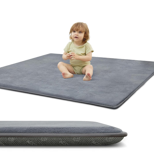 ACOMOPACK 1.3 Thick Baby Play Mat for Safe Tummy Time & Crawling