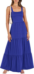 ANRABESS Women's Summer Casual Long Maxi Beach Vacation Dress