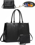 Laptop Tote Bag with Insulated Lunch Compartment for Women - Work