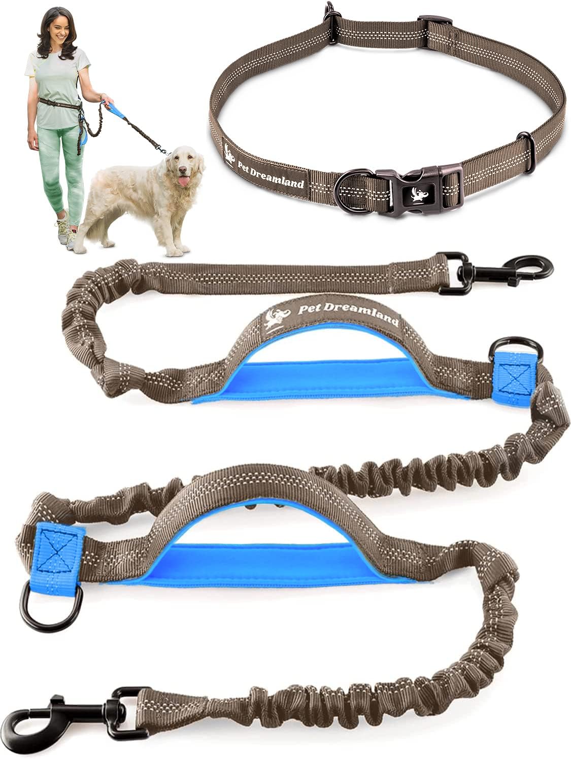 Hands-Free Leash for Large Dogs - Ultimate Comfort & Freedom