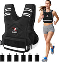 FUFF Weighted Vest Woman 20-32 lb Adjustable Vest for Walking
