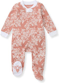 Organic Cotton Footed Pajamas for Baby Girls by Burt's Bees